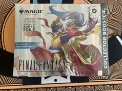 Magic The Gathering: Final Fantasy Collector Omega Booster Pack - Sealed - Image 1