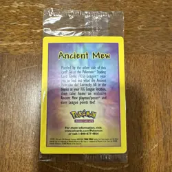 SEALED Ancient Mew Pokemon TCG New Movie Promo Double Holo Foil Rare 1999-2000 - Image 1