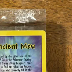 SEALED Ancient Mew Pokemon TCG New Movie Promo Double Holo Foil Rare 1999-2000 - Image 3