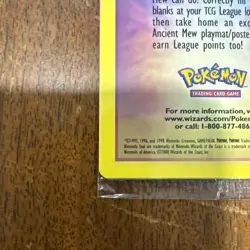 SEALED Ancient Mew Pokemon TCG New Movie Promo Double Holo Foil Rare 1999-2000 - Image 4