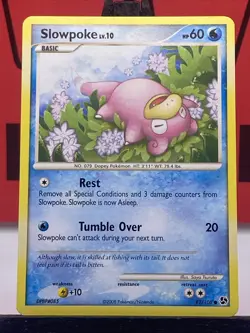 Slowpoke 82/106 Great Encounters Pokemon TCG Regular Common 2008 LP - Image 3