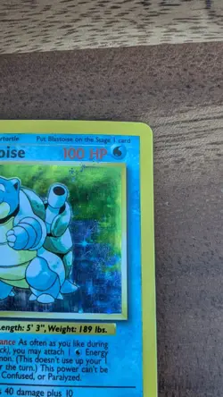 Pokemon TCG - Blastoise (2/102) Base Set Unlimited Holo Rare (NM/LP) - Image 5