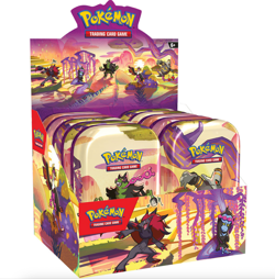 Pokemon TCG Spanish Fabula Sombria (Shrouded Fable) Mini Tin Display Sealed New - Image 1
