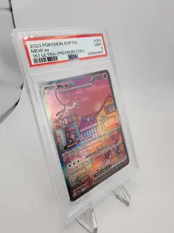 Pokemon Mew ex Promo 151 Ultra-Premium Coll. Full Art SVP EN 053 PSA 9 Mint - Image 2