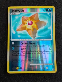 Pokemon Staryu 83/111 Platinum Rising Rivals Reverse Holo - Image 1