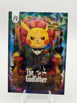 The Godfather (Pikachu) #162 - Galaxy Holo - Electric Pikachu Cosplay - Pokemon - Image 1