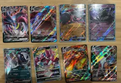 Pokemon Lot, 8 Ex V VStar Full Art Holo Ultra Rare - Mixed Languages - I Combine - Image 1