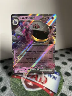 Pokemon TCG - Banette EX - Scarlet and Violet 088/198 Double Rare Holo - Image 1