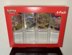 Pokemon Scarlet Violet 151-Pack Sam’s Club Mini Tin Empty Display & Box W Coins - Image 2