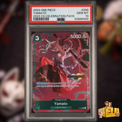 PSA 10 Yamato P-008 2023 CS Celebration Pack Championship One Piece English - Image 1