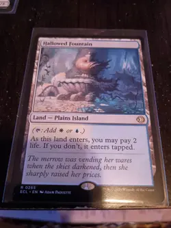 Magic The gathering Lorwyn Eclipsed Hallowed Fountain - Image 1