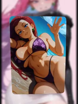 Jessie Pokemon Anime Waifu Sexy Goddess Doujin Lewd Hentai Card - Image 1