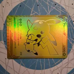 Pokemon Pikachu V Promo Full Art Holo Card SWSH145 Electric Pokemon TCG - Image 1