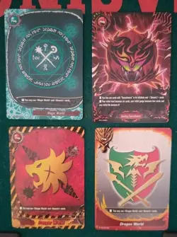 future card buddyfight, Four Dragon World Flags - Image 1