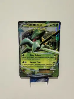 Pokemon TCG Cards Sceptile EX 7/98 Ancient Origins Ultra Rare Holo LP - Image 1