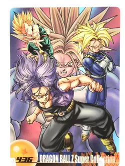 Trunks DRAGON BALL Gumi Card TCG MORINAGA Vintage Japan very rare No.436a - Image 1