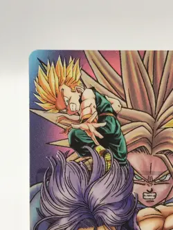 Trunks DRAGON BALL Gumi Card TCG MORINAGA Vintage Japan very rare No.436a - Image 3