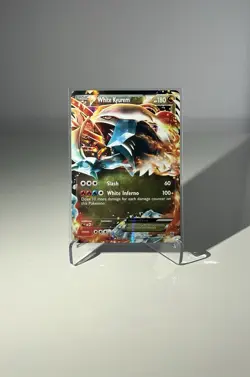 White Kyurem EX 2012 96/135 B&W Plasma Storm Pokemon Trading Card - Image 1