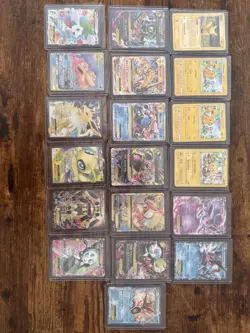 Pokemon TCG EX GX 19 Card Lot English - Image 1