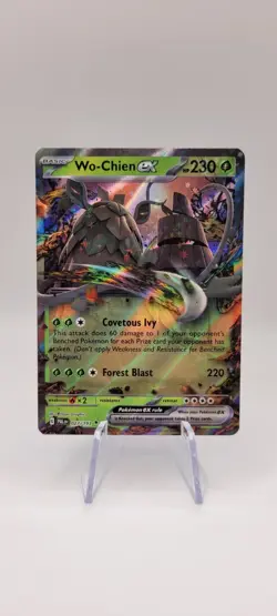 Pokemon TCG: Wo-Chien ex 027/193 - Ultra Rare Holo Card - Paldea Evolved NM - Image 1