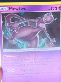 Mewtwo 75/214 Partial Galaxy Swirl Cosmos Holo - Promo Pokemon Card - NM - Image 3