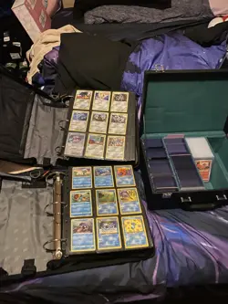 Pokemon Trading Card Game Mixed Card Lot with Graded, Binder Cards & Cases - Image 3