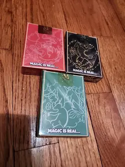 NEW Metazoo Kickstarter USPCC WPT Playing Cards 3 Deck Set Sealed New! - Image 2