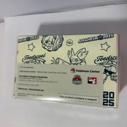 Pokemon World Championships 2025 Anaheim Varsity Pikachu Double Deck Box New - Image 2