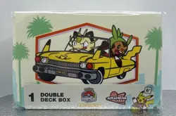 Pokemon Center Exclusive World Championships 2025 Anaheim Double Deck Box Meowth - Image 1