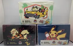 Pokemon Worlds Championships 2025 Anaheim All 3 Double Deck Box Set Bundle - Image 1