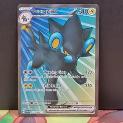 Luxray ex 195/167 Twilight Masquerade Ultra Rare Full Art Pokemon - Image 1