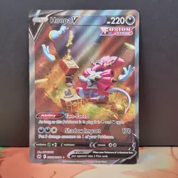 Hoopa V GG53/GG70 Crown Zenith Ultra Rare Full Art Pokemon - Image 1