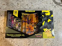 Pokemon TCG Pikachu and Zekrom GX Tag Team Premium Collection SEALED - Image 1