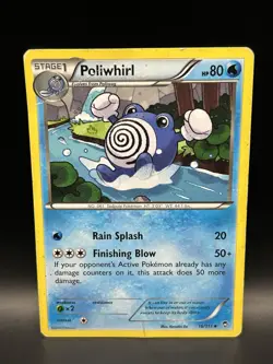 Poliwhirl 16/111 - Pokemon Furious Fists Card - DMG - Image 1