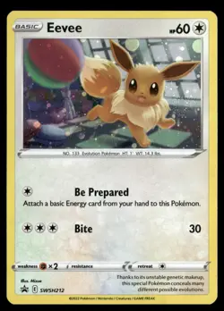 Eevee - SWSH212 SWSH: Sword & Shield Promo Cards Pokemon TCG - Image 1