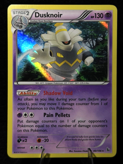 Pokemon TCG Dusknoir 40/106 Flashfire Holo NM - Image 1