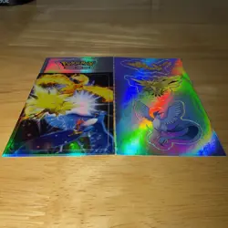 2004 Pokemon Legendary Birds Stickers - Image 2