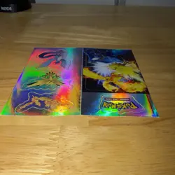 2004 Pokemon Legendary Birds Stickers - Image 4
