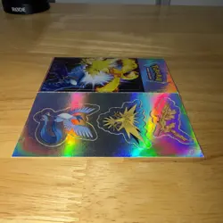 2004 Pokemon Legendary Birds Stickers - Image 5