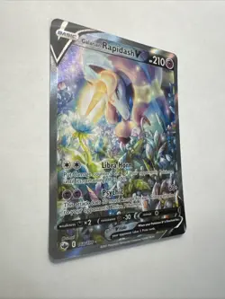 2021 Pokemon Sword & Shield Chilling Reign 168/198 Galarian Rapidash V Alt Art - Image 5
