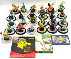 Pokemon Trading Figure Game Lot 15 Miniatures 8 Cards Vintage 2007 Collectible - Image 1