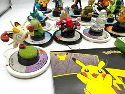 Pokemon Trading Figure Game Lot 15 Miniatures 8 Cards Vintage 2007 Collectible - Image 2