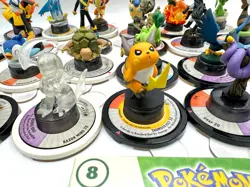 Pokemon Trading Figure Game Lot 15 Miniatures 8 Cards Vintage 2007 Collectible - Image 4