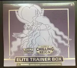 POKEMON SWORD & SHIELD CHILLING REIGN ELITE TRAINER BOX FACTORY SEALED - Image 1