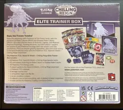 POKEMON SWORD & SHIELD CHILLING REIGN ELITE TRAINER BOX FACTORY SEALED - Image 2