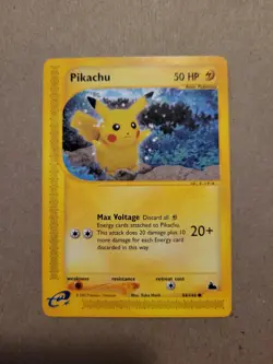 Pokemon TCG Pikachu Skyridge #84 2003 - Image 1