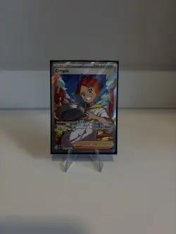 Pokemon Trainer Crispin TCG Full Art Holo Ultra Rare Card 164/142 - Image 1