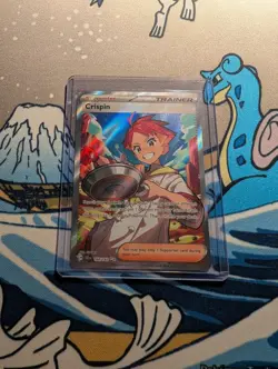 Crispin 164/142 - Pokemon TCG - Stellar Crown Ultra Rare Full Art Trainer Holo - Image 1