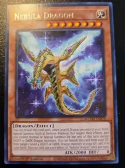 Nebula Dragon MZTM-EN078 1st Edition Rare Maze Of The Master Yu-Gi-Oh! TCG - Image 1