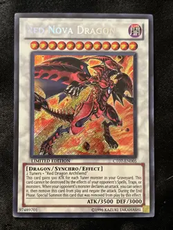 Red Nova Dragon - CT07-EN005 - Secret Rare - Limited Edition - Yugioh - Image 1